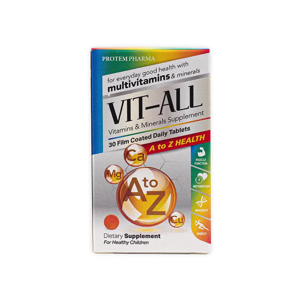 Protem Pharma Vit-All A To Z 30 Tab