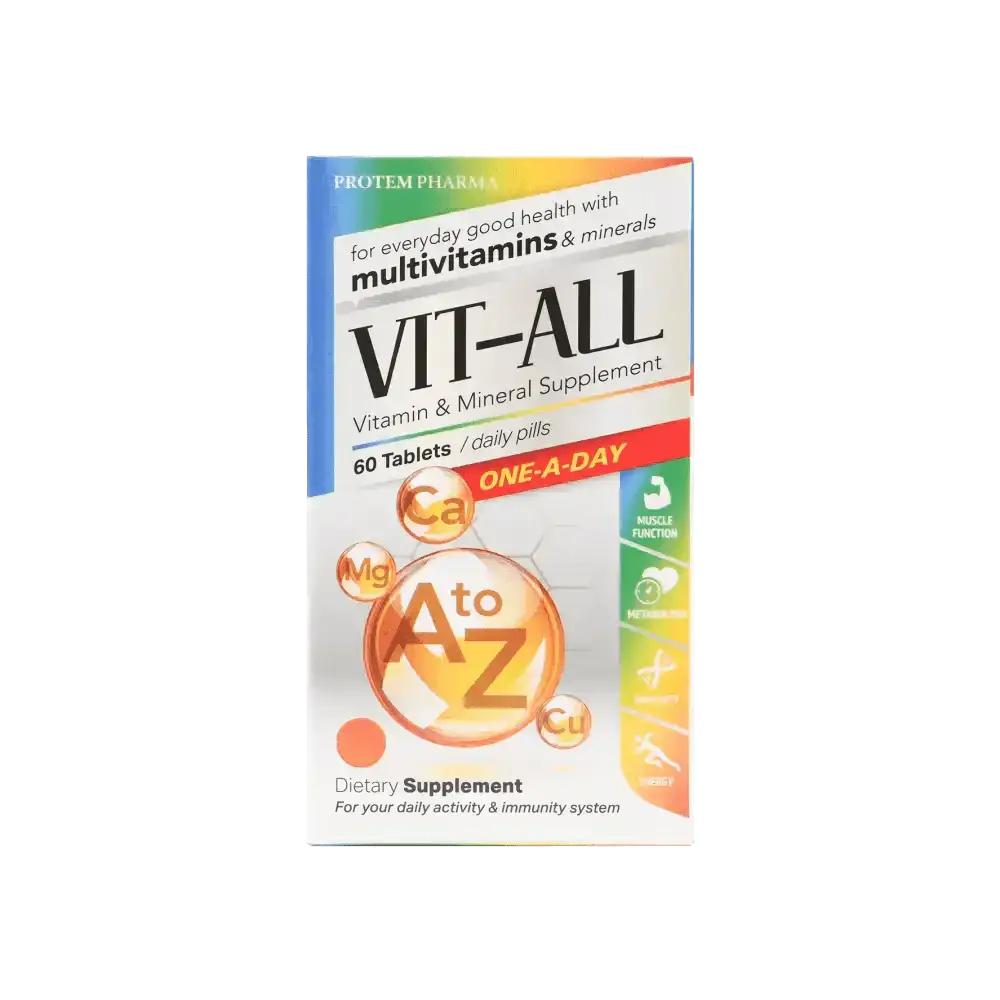 PROTEM PHARMA - Protem Pharma Vit - All A To Z 60Tab - Pharmazone - 