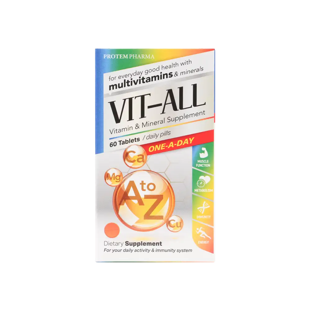 PROTEM PHARMA VIT-ALL A TO Z 60TAB