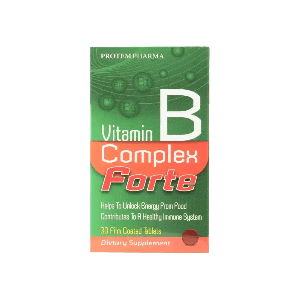 PROTEM PHARMA - Protem Pharma Vit B Complex Forte 30Tab - Pharmazone - 