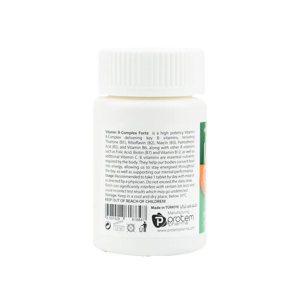 PROTEM PHARMA VIT B COMPLEX FORTE 30TAB