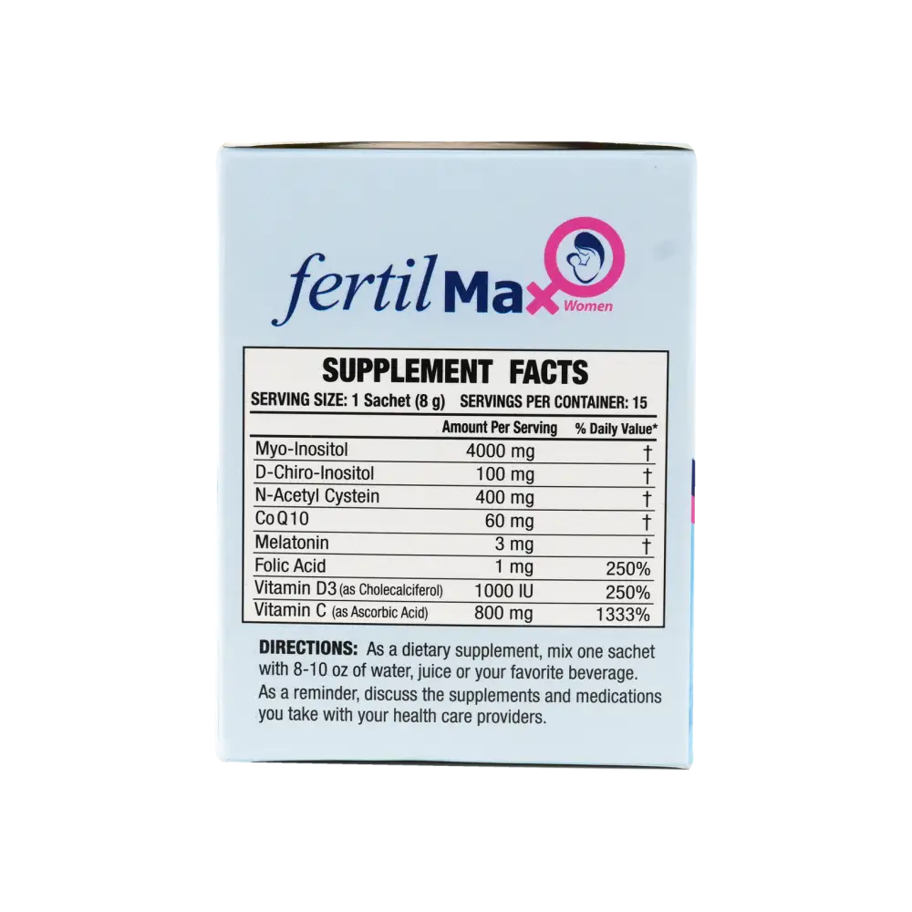 PURE HEALTH FERTIL MAX FOR WOMEN 15 SACHETS-BERRY FLAVOR