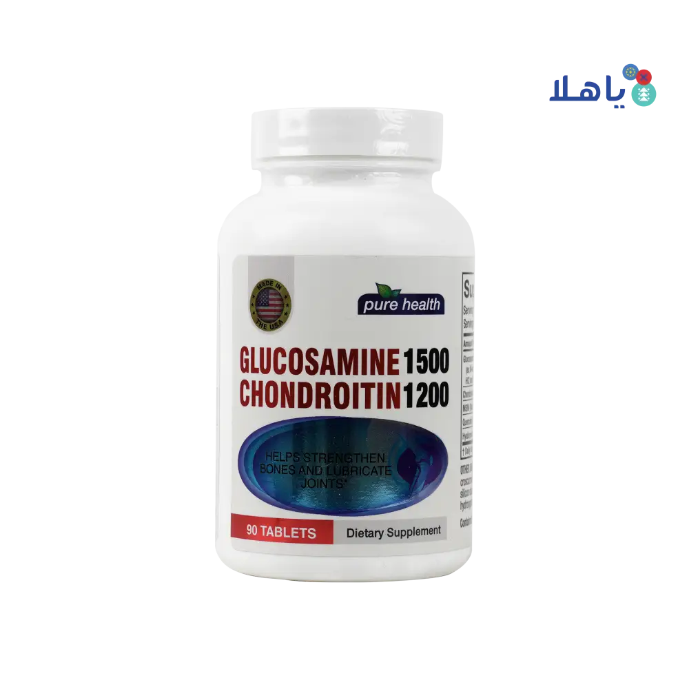 PURE HEALTH GLUCOSAMIN & CHONDROITIN 90TAB