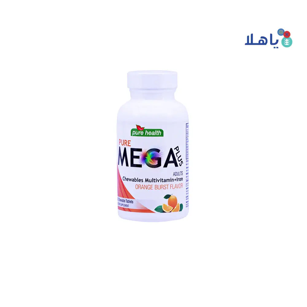 PURE HEALTH PURE MEGA PLUS 60 VEGGIE CAPSULES