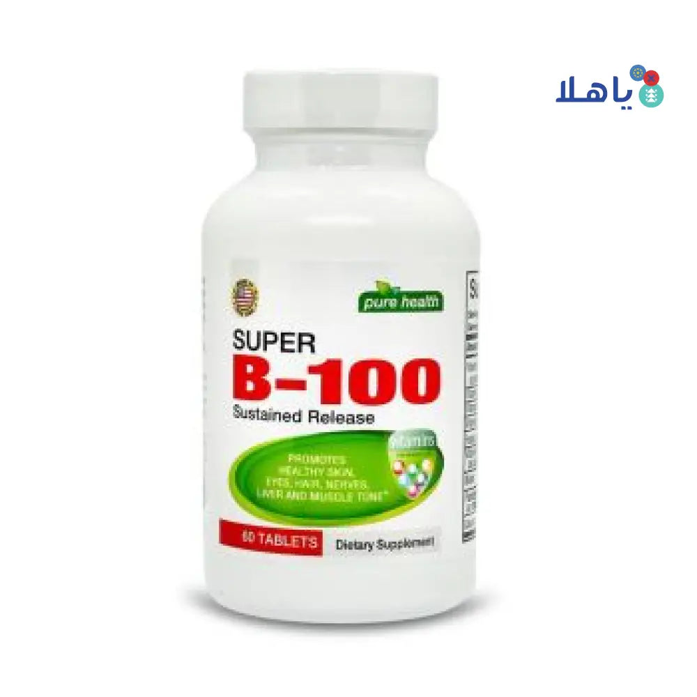 PURE HEALTH SUPER B-100 60TAB