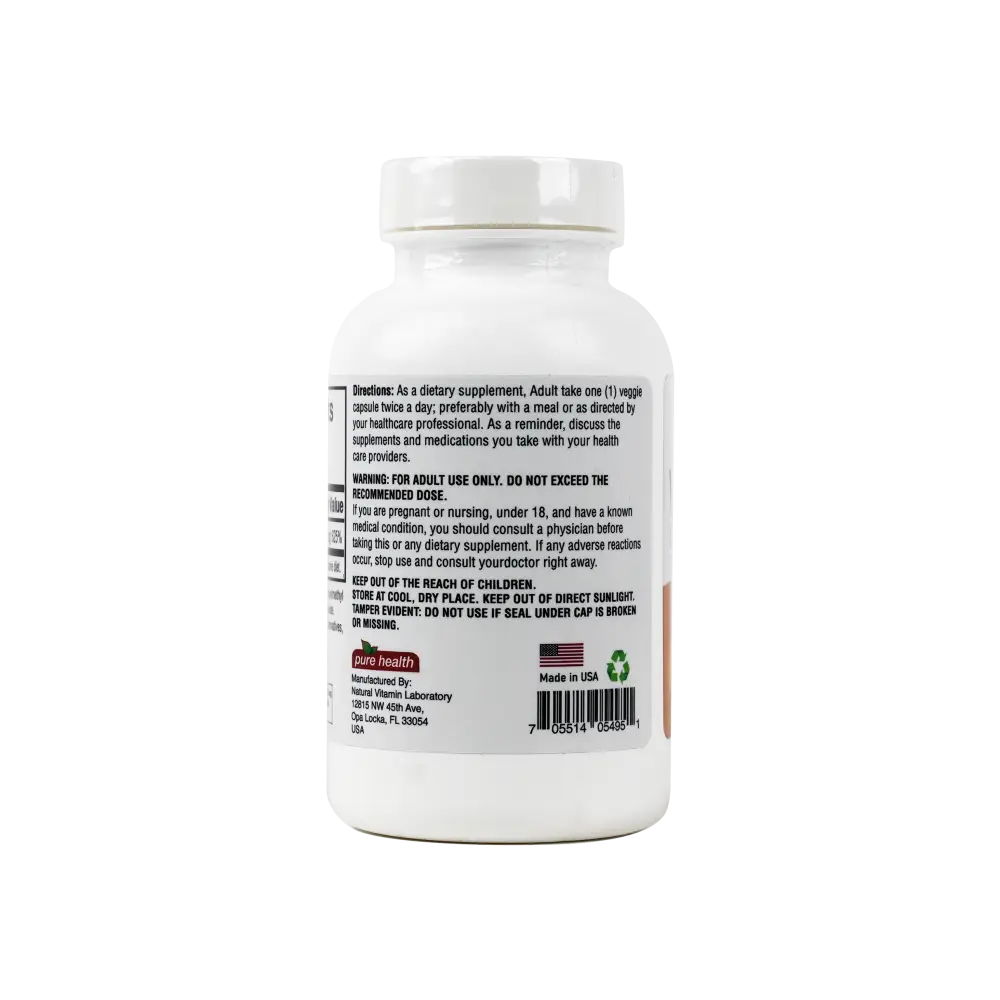 Pure Health Vitamin D3 5000 IU 60 Veg Caps