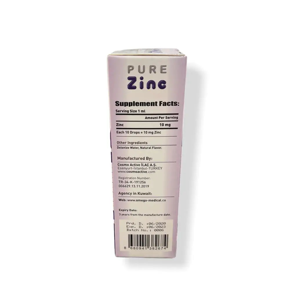 PURE ZINC DROP 50ML