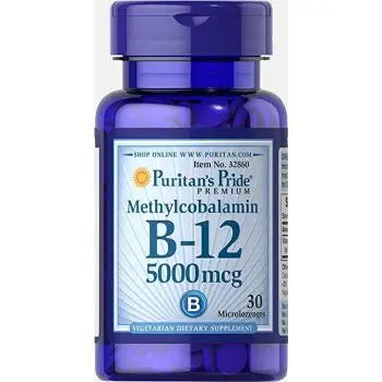 PURITANS PRIDE B-12 5000MCG 30TAB