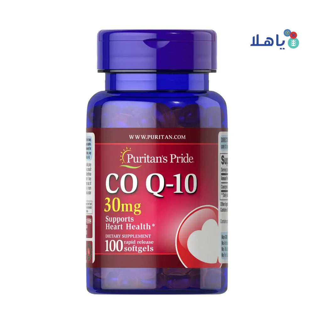 PURITANS PRIDE CO-Q-10 30MG 100 SOFTGELS