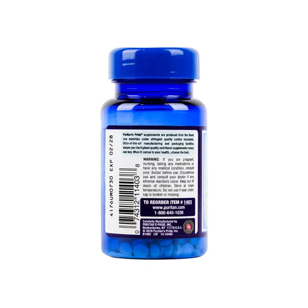 PURITANS_PRIDE_FOLIC_ACID_400MCG_250_TAB