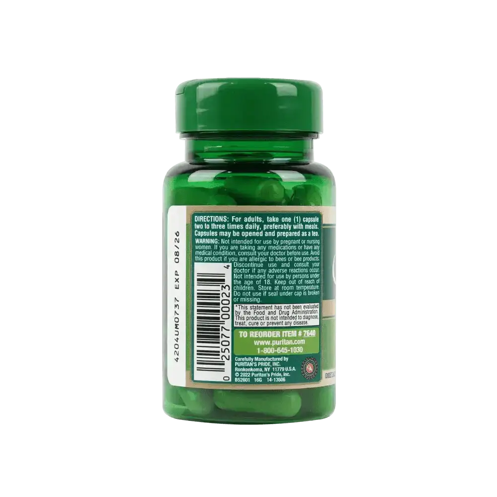 PURITANS PRIDE - PURITANS PRIDE GINSENG COMPLEX 1000MG 50CAP - Pharmazone - 