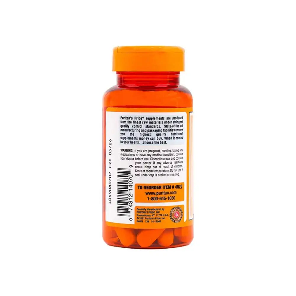 PURITANS PRIDE - Puritans Pride Vit C 1000 & Rosehips 60 Capsuls - Pharmazone - 