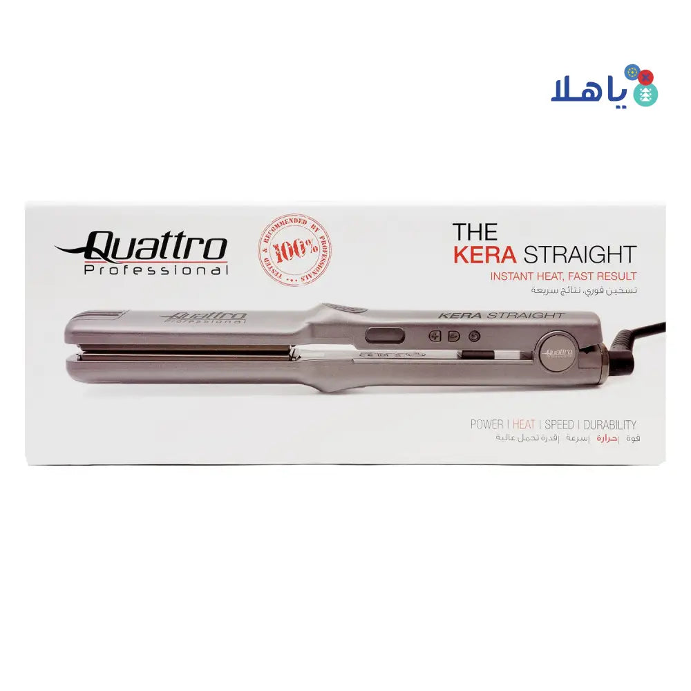 Quattro Professional Kera Hair Straightener -6394