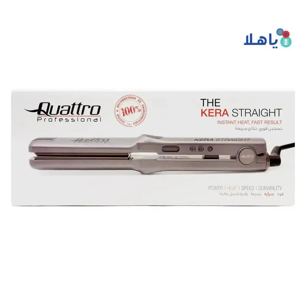 QUATTRO - Quattro Professional Kera Hair Straightener - 6394 - Pharmazone - 