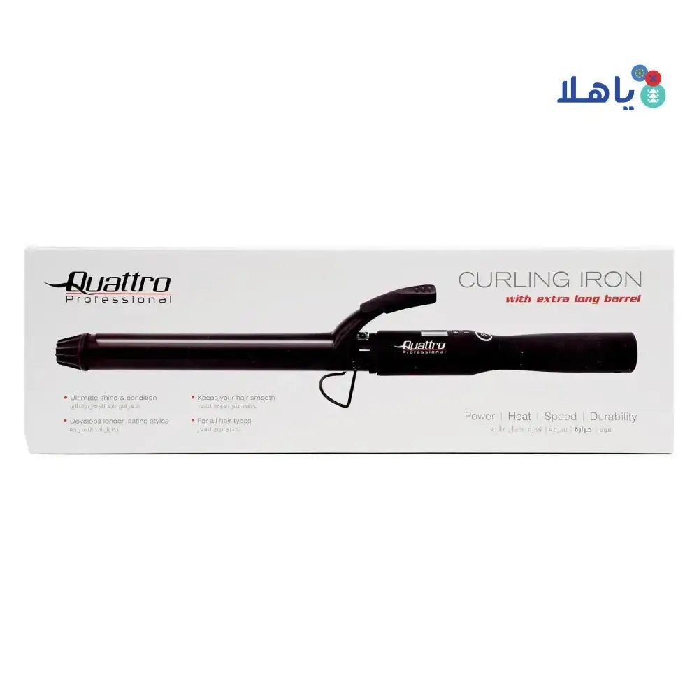 QUATTRO - Quattro Professional Long Barrel Curling Iron 26mm - 8884 - Pharmazone - 