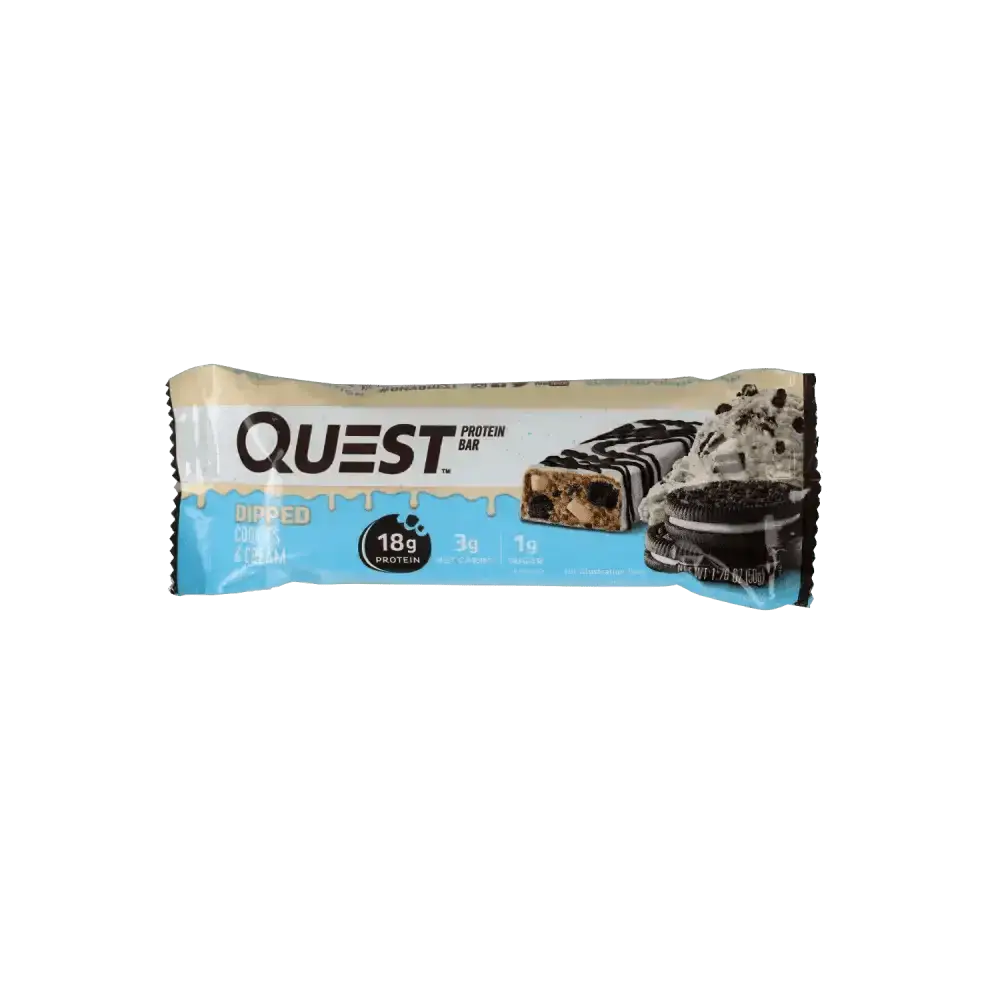 QUEST - Quest Protein Bar 18g - Dipped Cookies & Cream 50G - Pharmazone - 