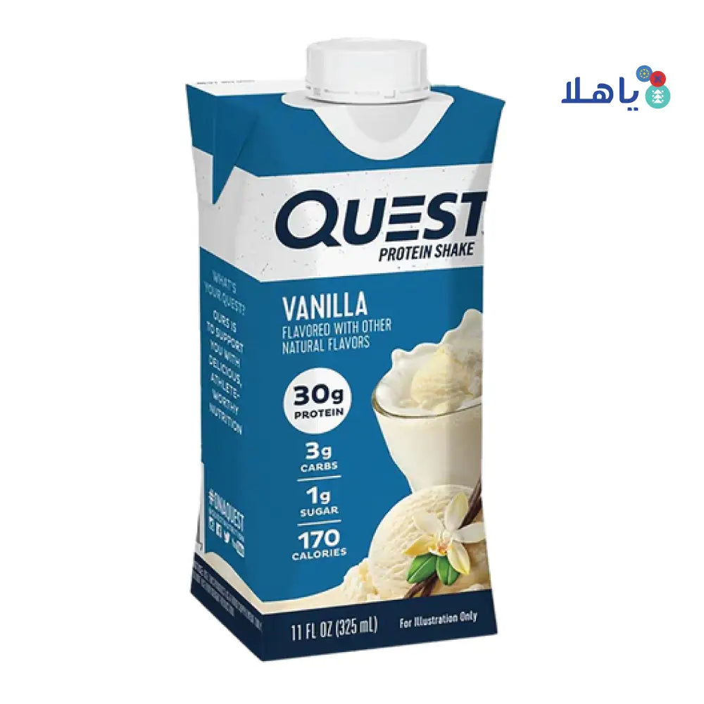 Quest Protein Shake 30g-Vanilla 325ml