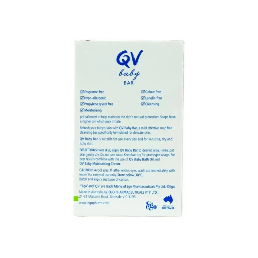 QV - Qv Baby Bar 100G - Pharmazone - 