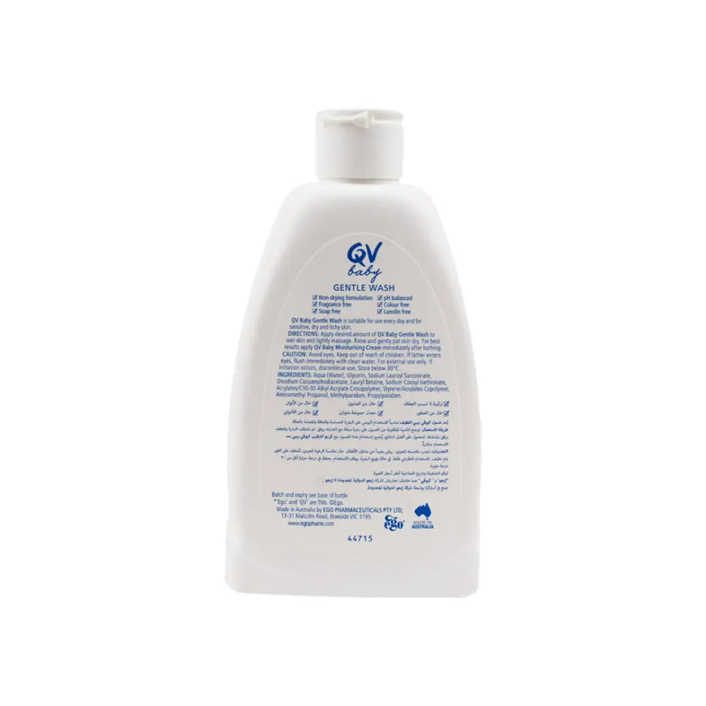 QV BABY GENTLE WASH 250G