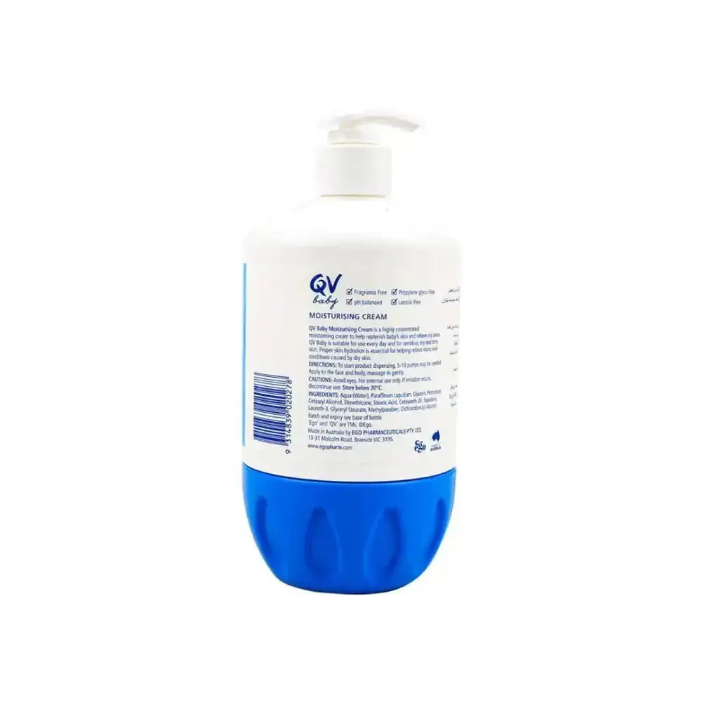 QV - QV BABY MOISTURISING CREAM 500G - Pharmazone - 