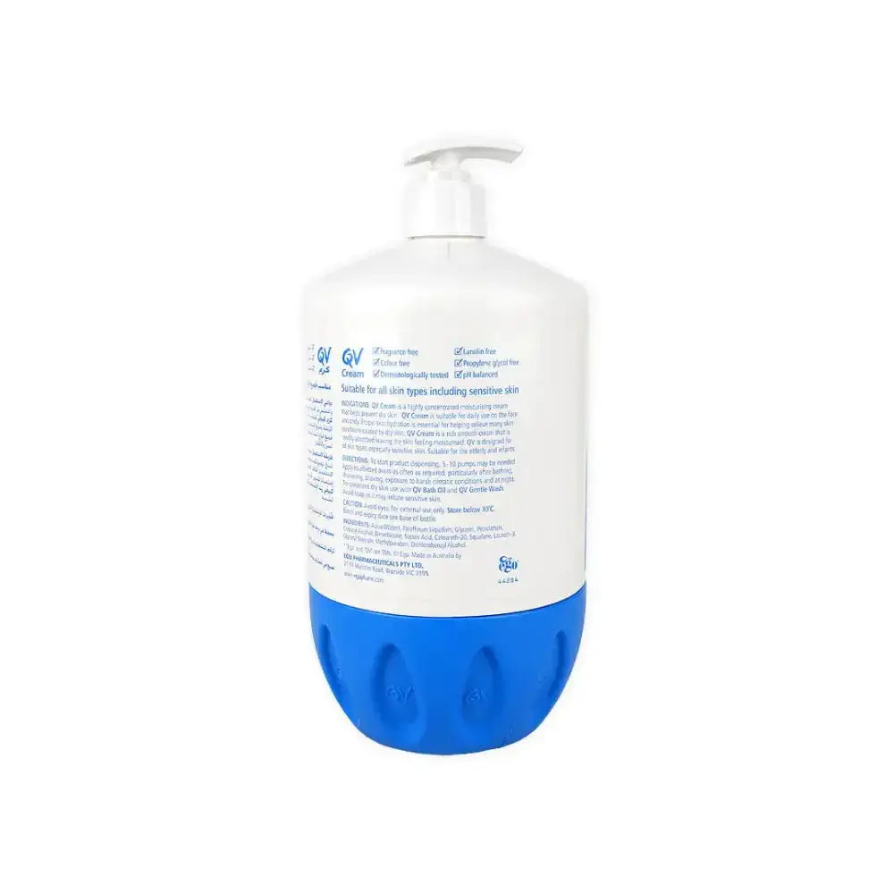 QV - Qv Cream Pump 1Kg - Pharmazone - 