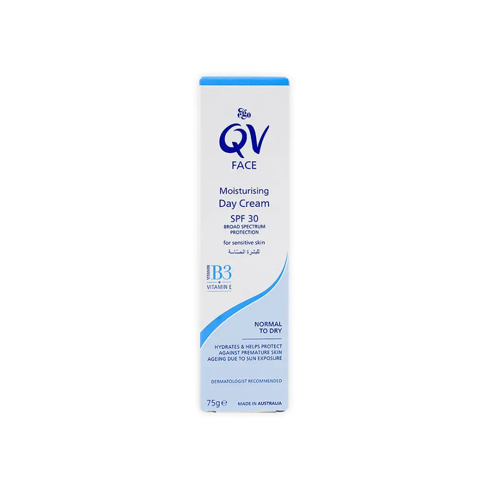 Qv Face Moisturizing Day Cream Spf30 75G - Normal To Dry