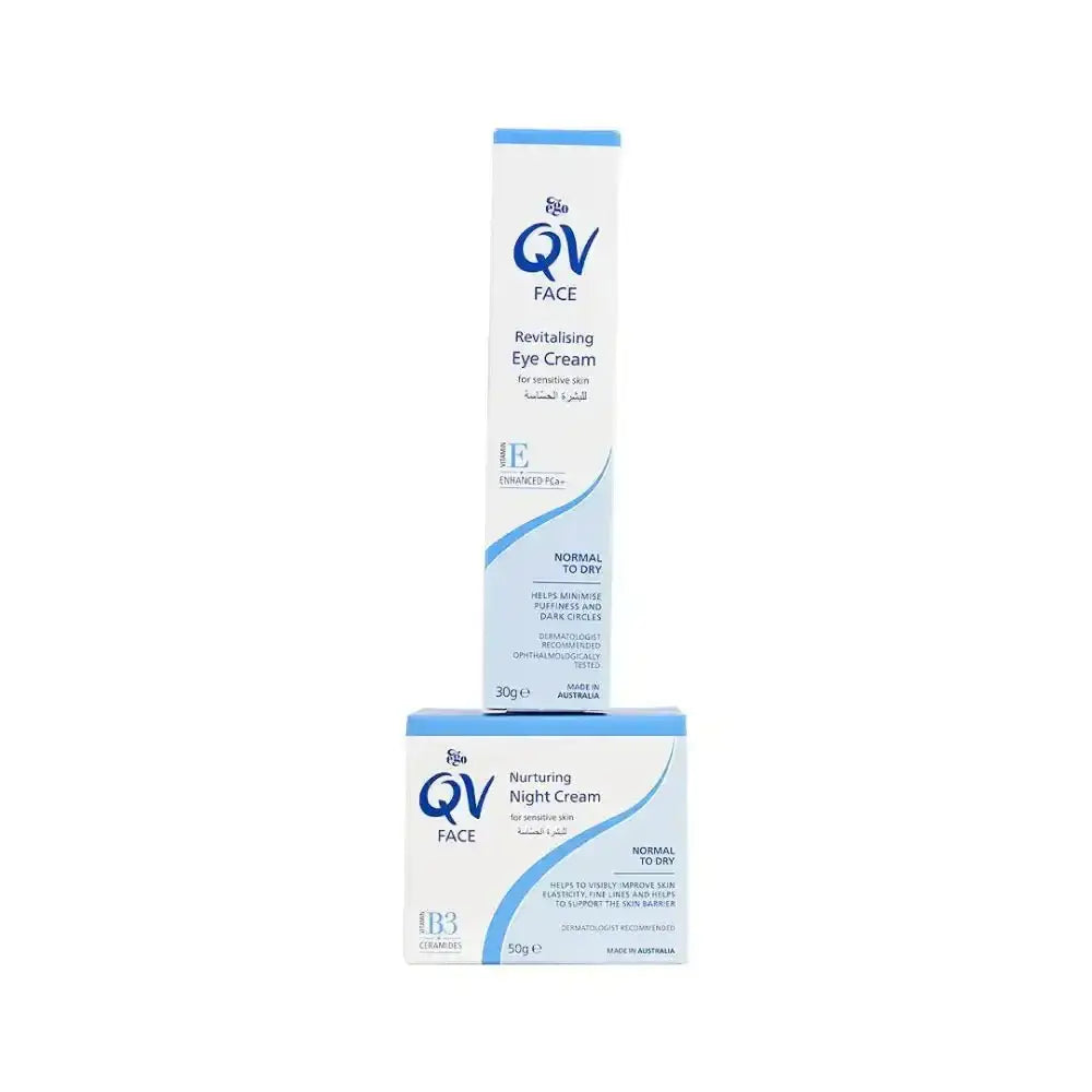 QV - QV Face Night & Eye Cream Set - Pharmazone - 