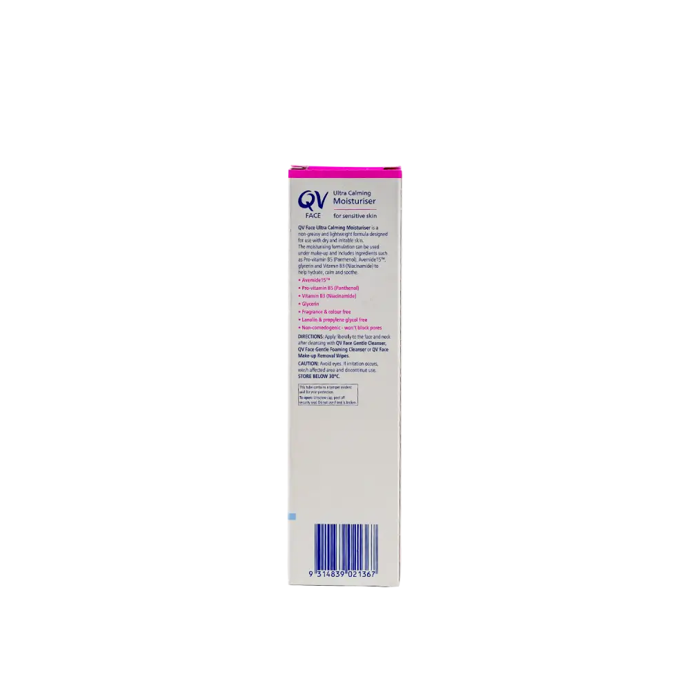 Qv Face Ultra Calming Moisturiser 75g