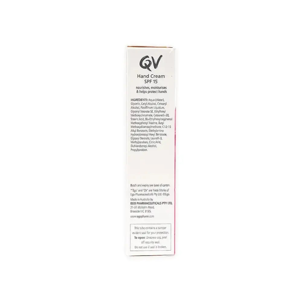 QV - Qv Hand Cream SPF15 50Gm - Pharmazone - 