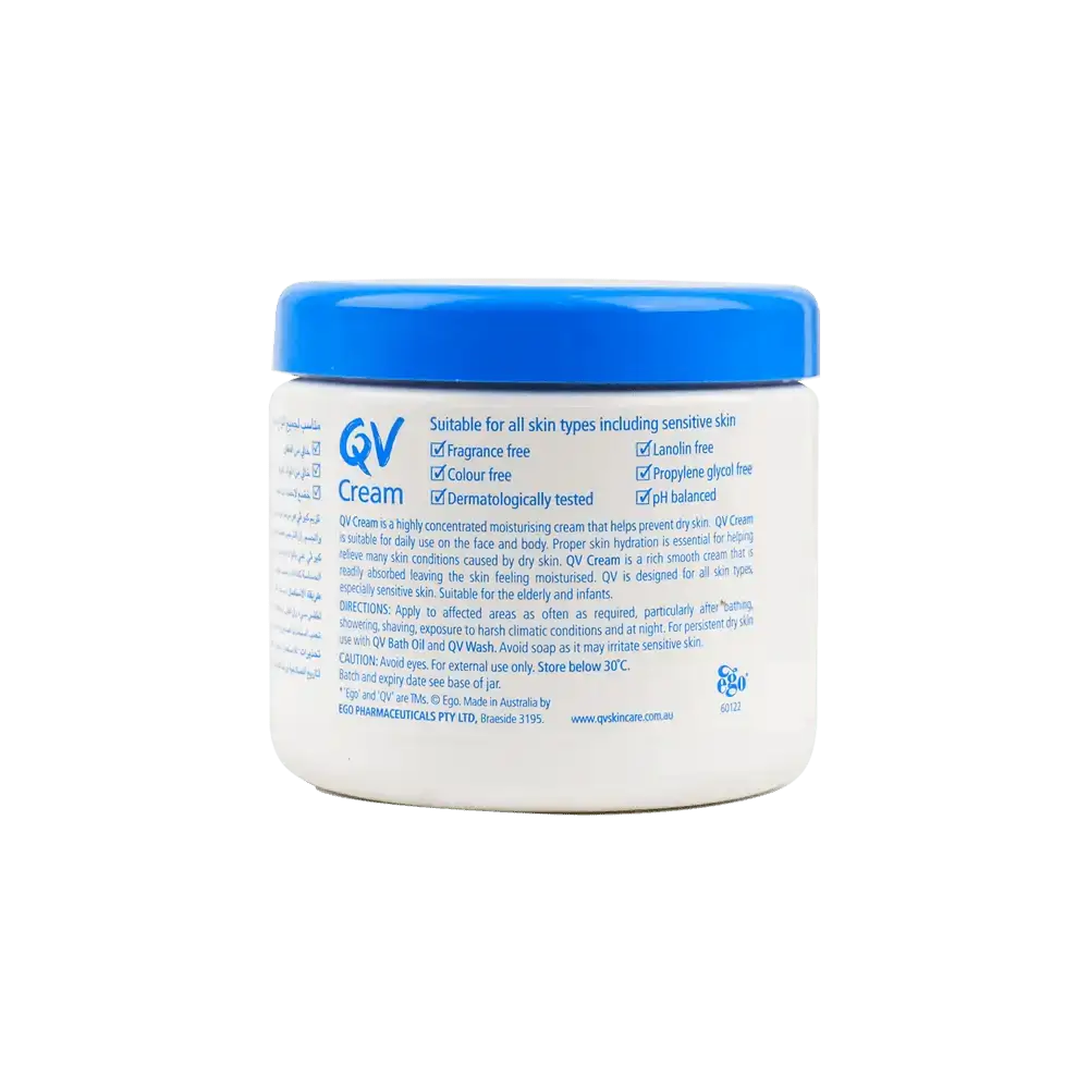 QV - Qv Skin Cream Jar 250Gm - Pharmazone - 