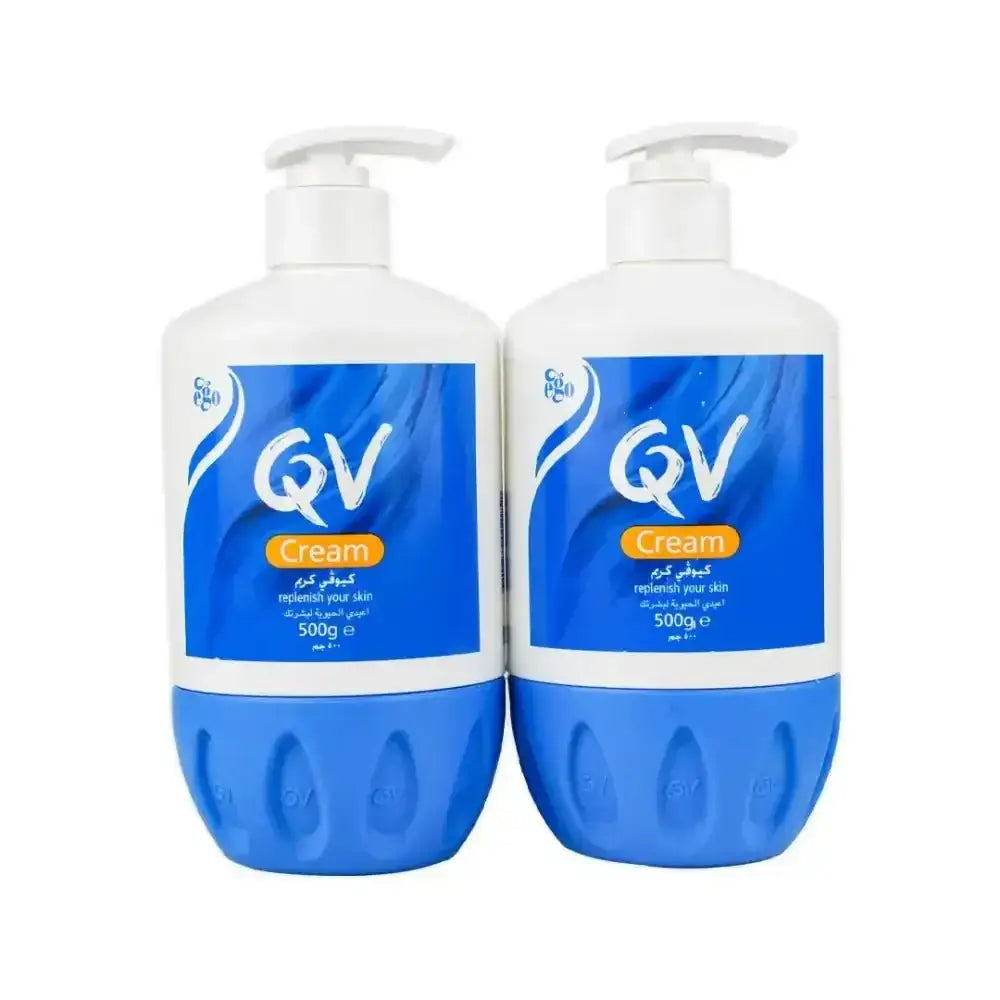 QV - Qv Skin Cream Pump 500Gm Duo Set - Pharmazone - 