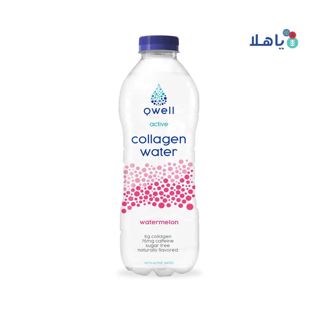 QWELL COLLAGEN WATER ACTIVE WATERMELON 500ML