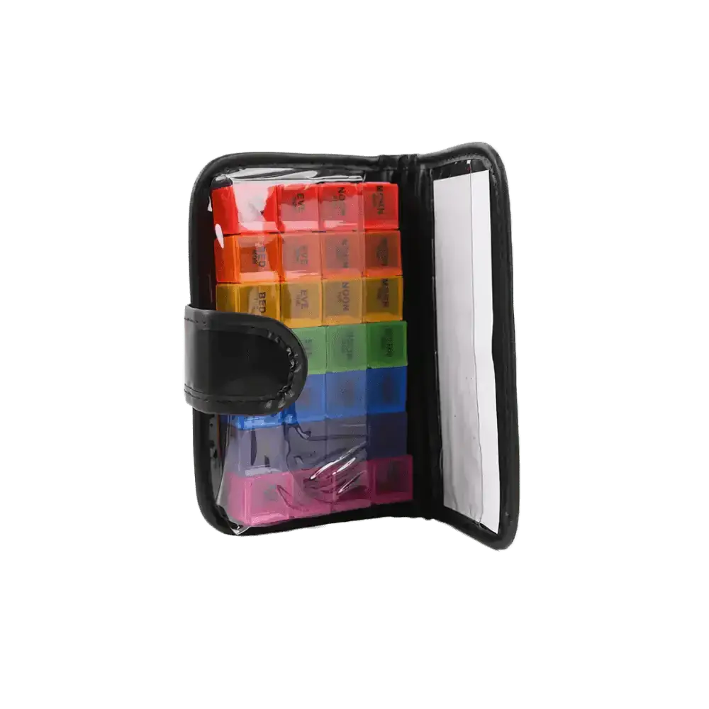 Qwik Doze - Qwik Doze Pill Organizer Weekly Travel - 1858 - Pharmazone - 