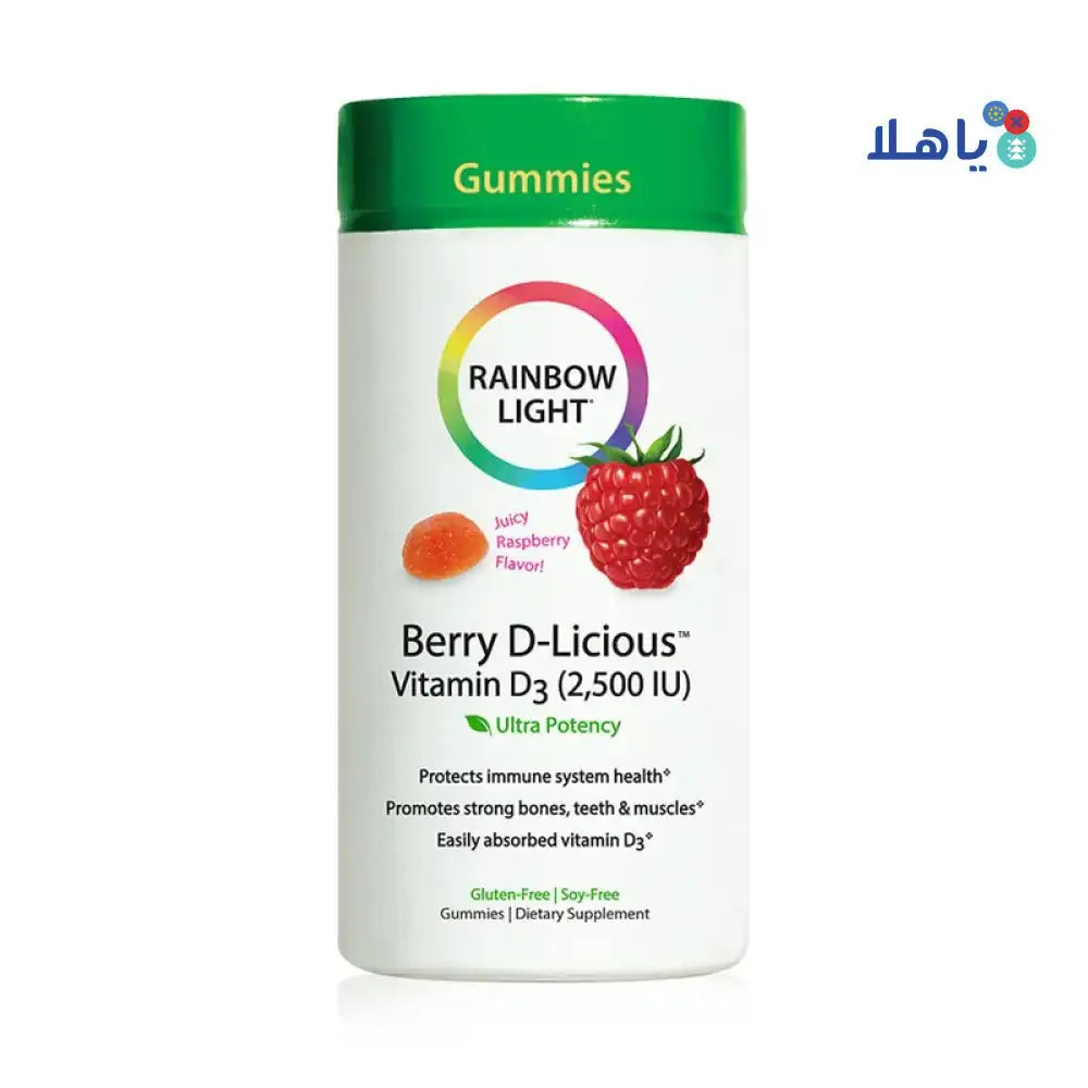 Rainbow Light - Rainbow Light Berry D - Licious Vitamin D3 50Gum - Pharmazone - 