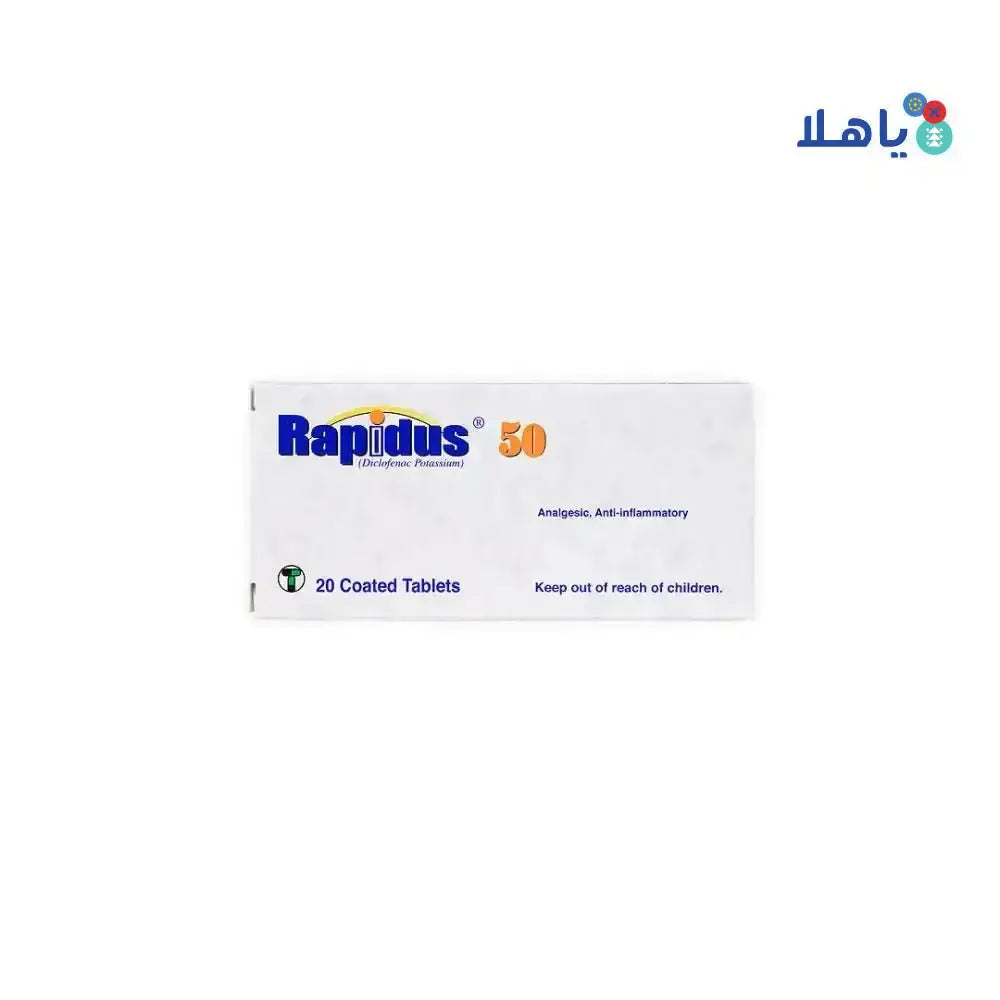 TABUK - Rapidus 50Mg 20 Tab - Pharmazone - 