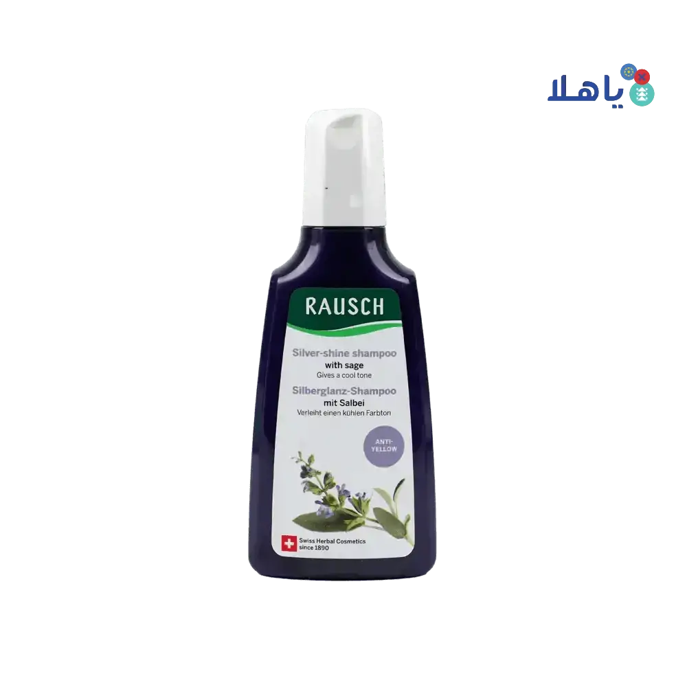 RAUSCH - Rausch Silver - Shine Shampoo 200ml - Sage - Pharmazone - 