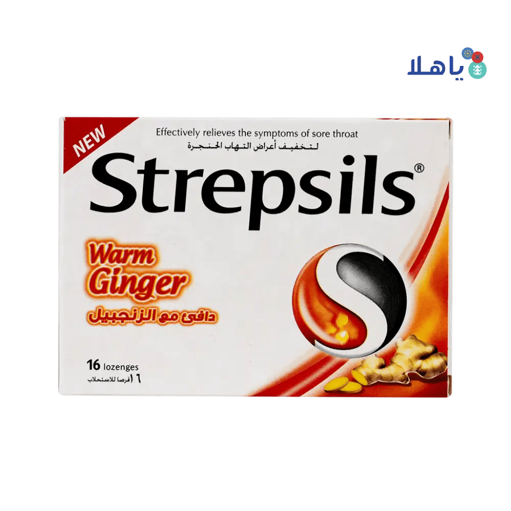 RB CONSUMER - Strepsils Warm Ginger 16Loz - Pharmazone - 