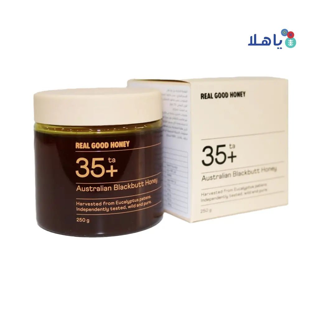 REAL GOOD HONEY - REAL GOOD HONEY AUSTRALIAN BLACKBUTT HONEY 35+ 250G - Pharmazone - 