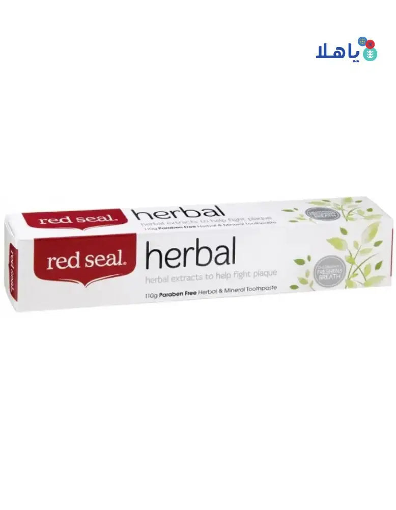 RED SEAL - Red Seal Herbal Antiplaque Toothpaste 110g - Pharmazone - 