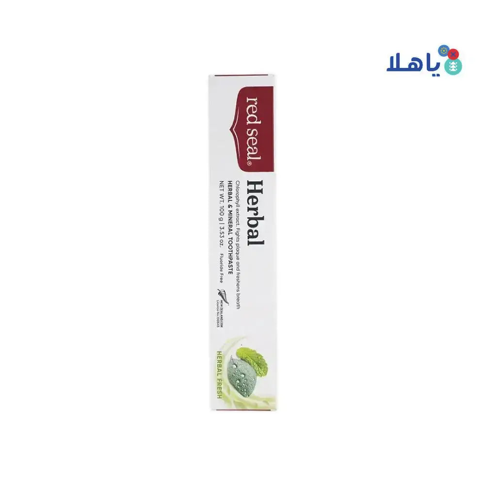 RED SEAL - Red Seal Herbal & Mineral Toothpaste 100g - Pharmazone - 