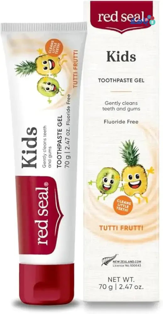 RED SEAL - Red Seal Kids Tutti Frutti Toothpaste Gel 70g - Pharmazone - 