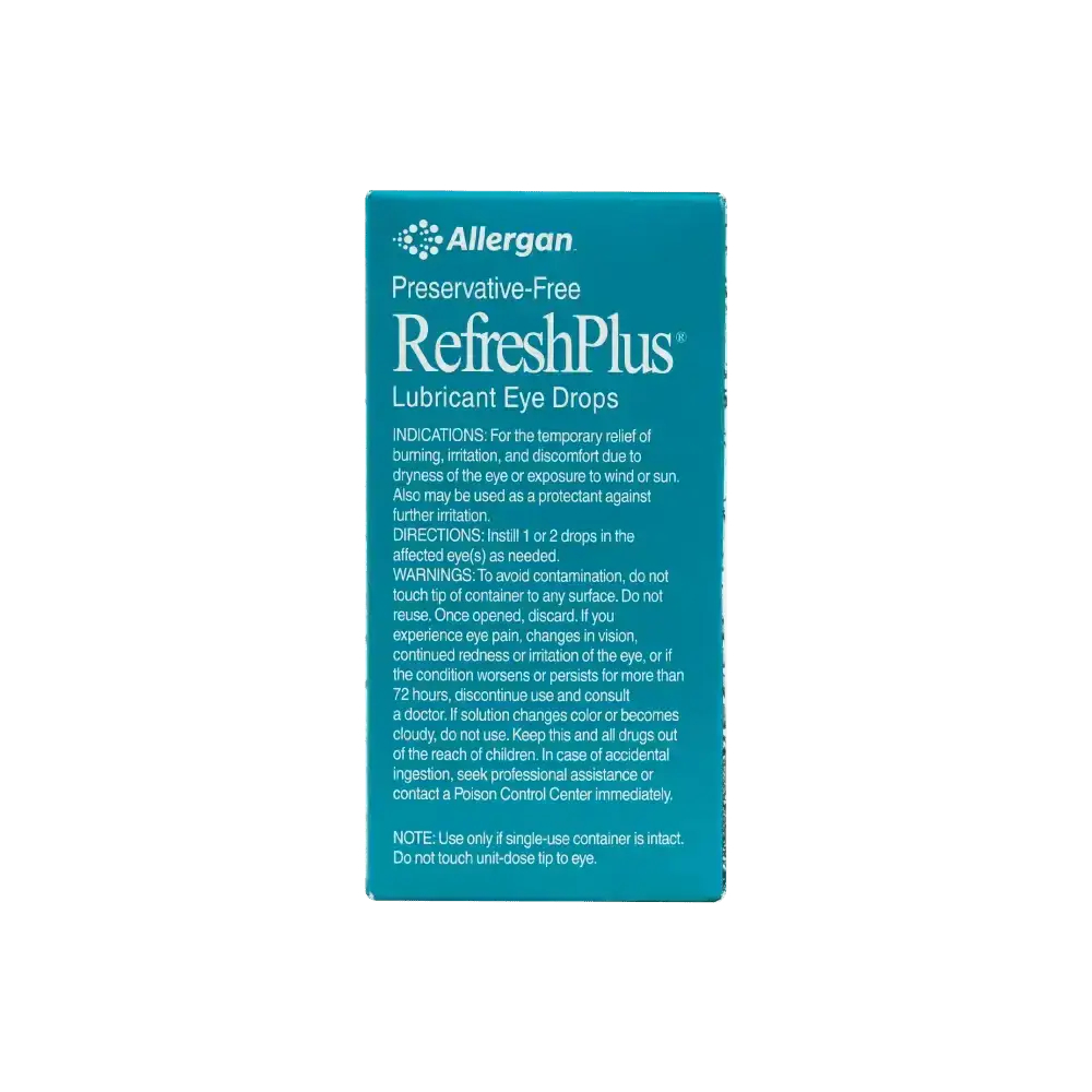 ALLERGAN PHARMACEUTICALS - REFRESH PLUS LUBRICANT EYE DROPS 30 PCS - Pharmazone - 