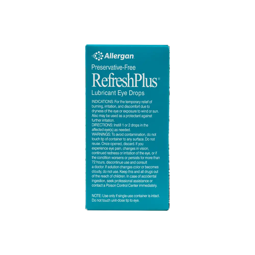 REFRESH PLUS LUBRICANT EYE DROPS 30 PCS