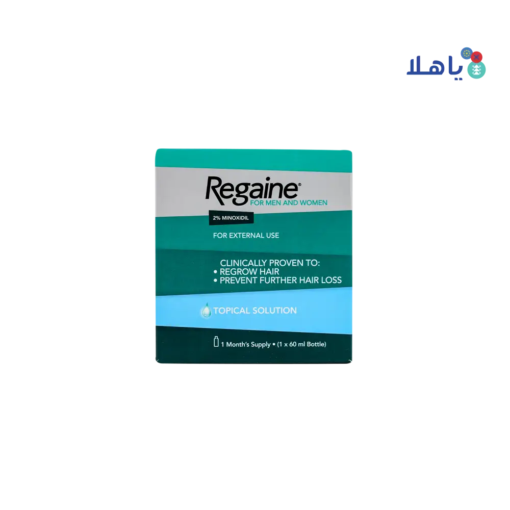 REGAINE 2% SOLN 60 ML