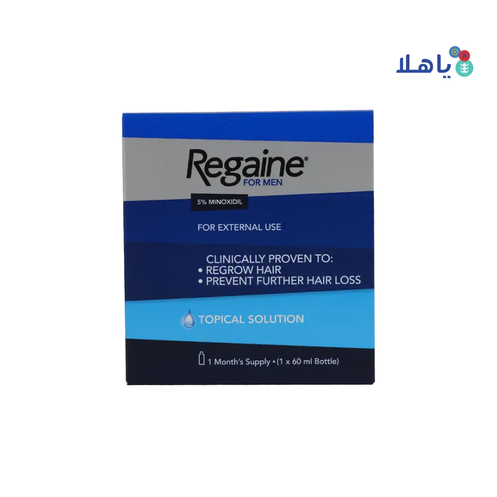 REGAINE 5% SOLN 60 ML