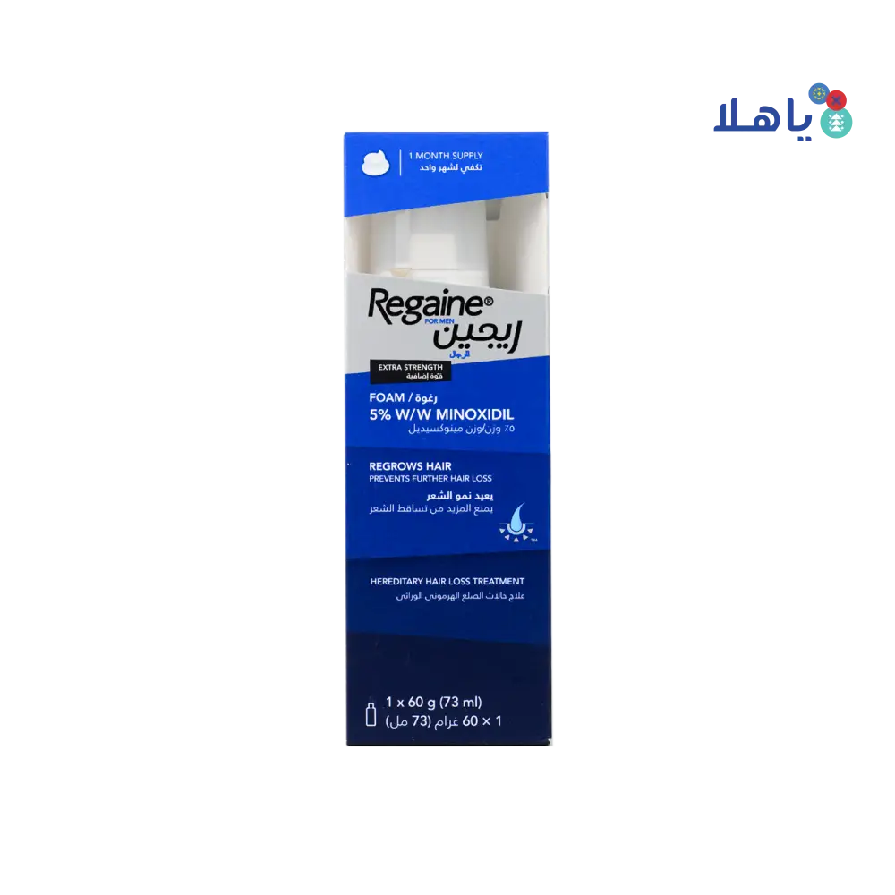 REGAINE FOAM FOR MEN 5% 60ML (SINGLE)