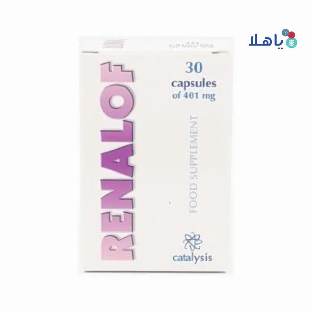 RENALOF 401MG 30 CAPSULES