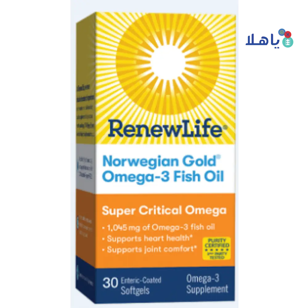 RENEW LIFE SUPER CRITICAL OMEGA 950MG 30 CAPS