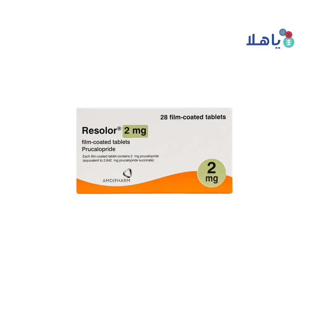 RESOLOR 2 MG 28 TAB