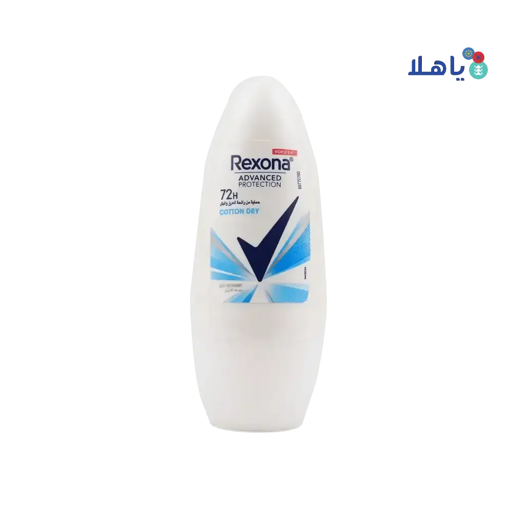 REXONA - Rexona Roll - On Cotton Dry 72h 50ml - Pharmazone - 